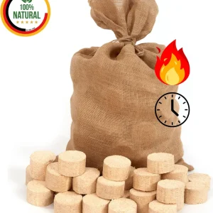 Briketts – 12,5 kg, rund, Produktansicht 1