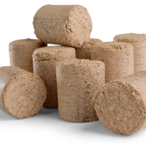 Briketts aus Holz – 20 kg im Karton, Produktansicht 1