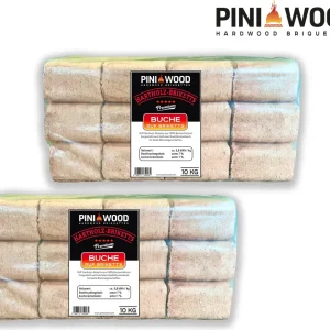 Buchen-Briketts aus Holz – mit wählbarer Menge, Produktansicht 1