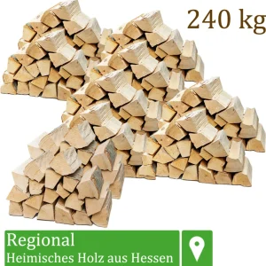 Buchen-Kaminholz – 25 cm, 240 kg, Produktansicht 1