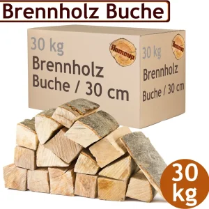 Buchen-Kaminholz – 30 cm, 30 kg, Produktansicht 1