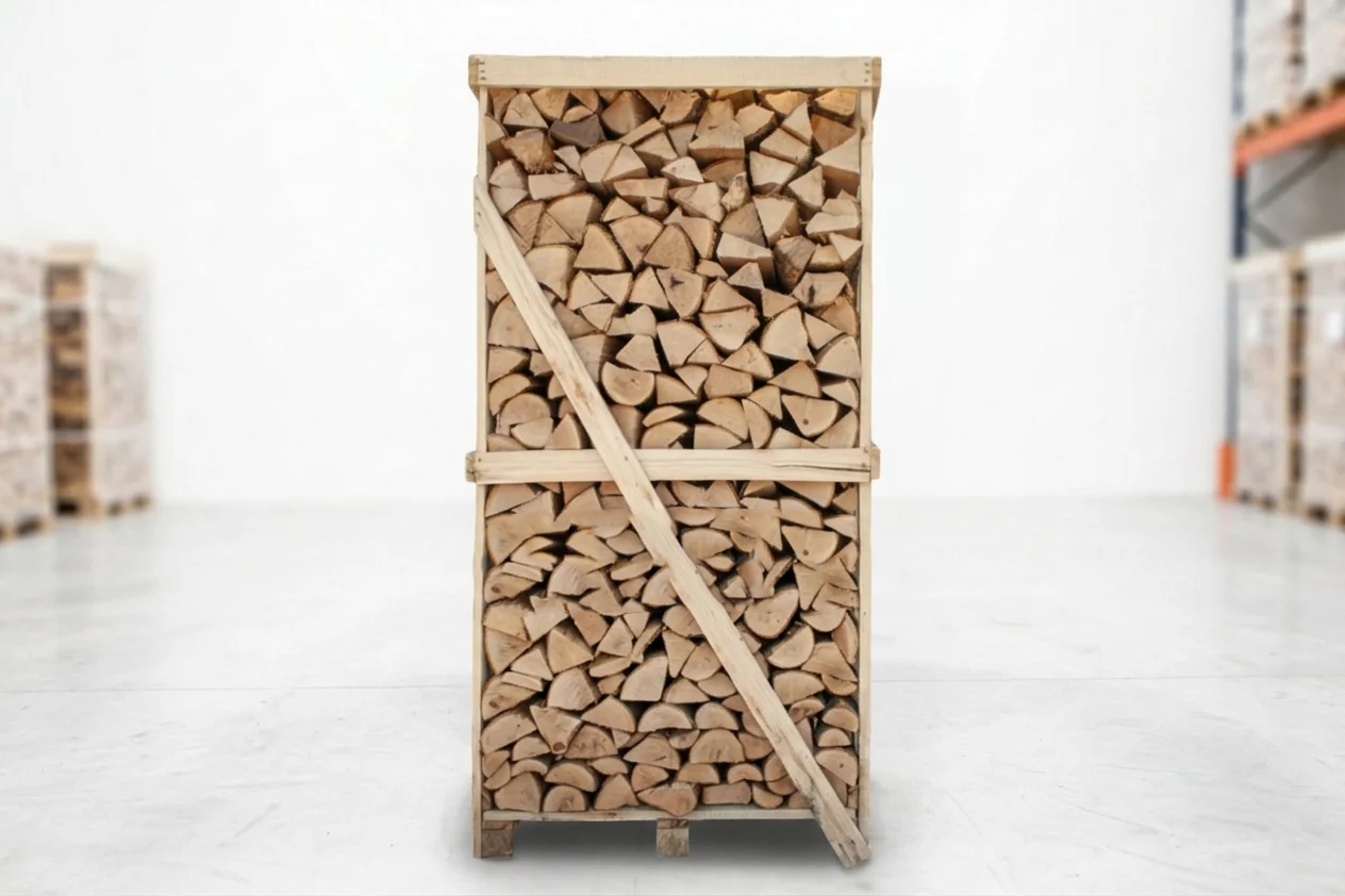 Buchenholz zum Heizen – Paletteneinheit, 30/33 cm, 2 RM, Produktansicht 1