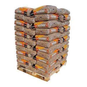 CRÉPITO – 1/2 Paletteneinheit Pellets aus Holz (36 Säcke à 15 kg), Produktansicht 1