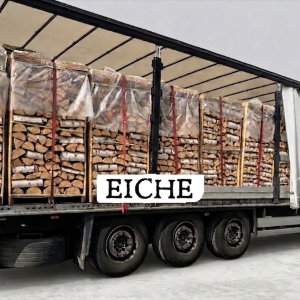 Eiche-Kaminholz – Großladung, 30/33 cm, 2 RM Paletteneinheiten, Produktansicht 1