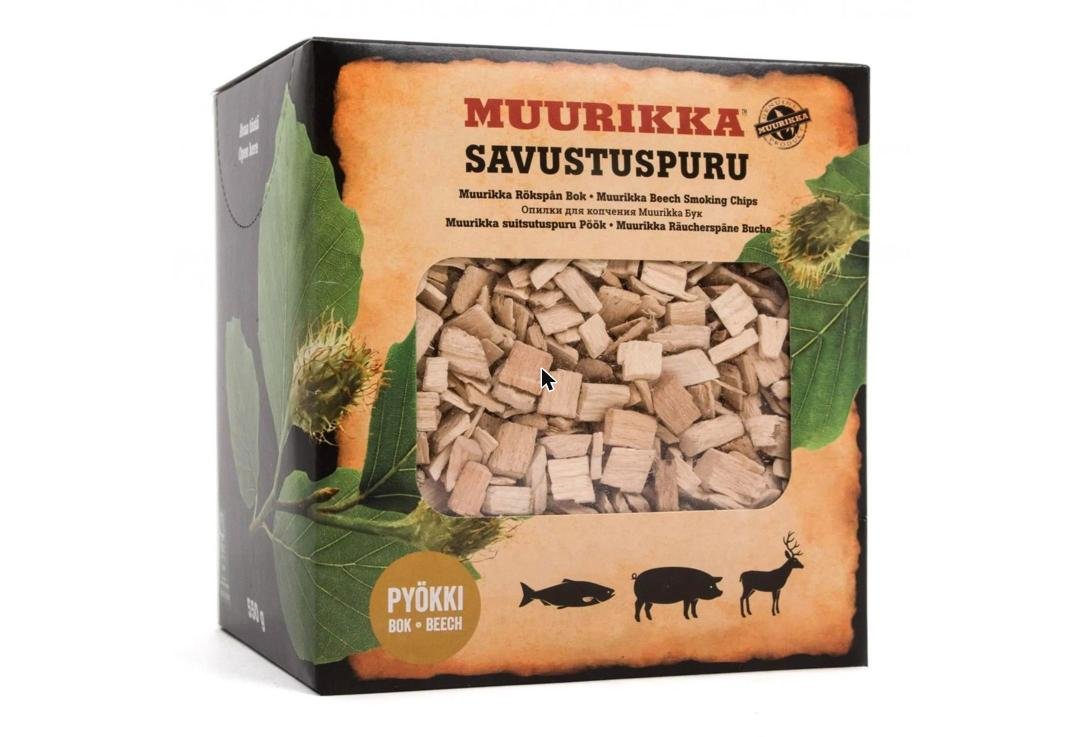 Grillholz & Räucherholz – Muurikka Räucherchips ‚Buche‘, Produktansicht 1