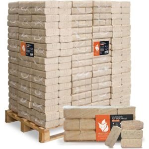 Holzbriketts – HEIZFUXX Ruf Classic Weichholzbriketts, Produktansicht 1