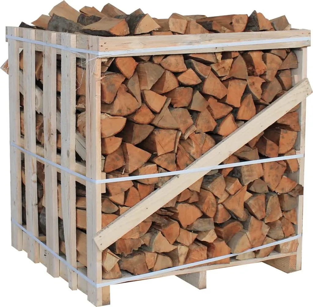 JSM Buchen-Kaminholz – 1 RM / 1,6 SRM, 25 cm, Paletteneinheit, Produktansicht 1
