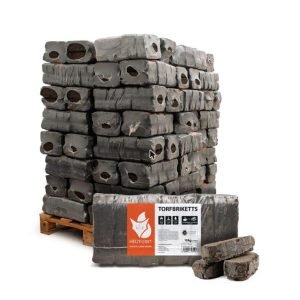 Kohle – Heizfuxx Torfbriketts Braunkohle Torfkohle 10 kg x Paletteneinheit, Produktansicht 1
