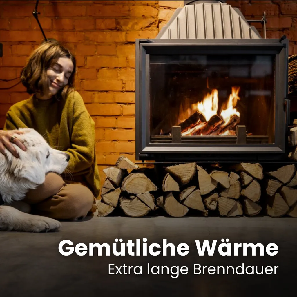 Laubholz-Mix Kaminholz – 1 RM / 1,6 SRM, 25 cm, 500 kg, Produktansicht 4