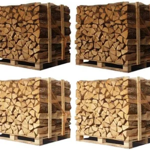 Mix – 4 Paletteneinheiten à 33-cm Scheite (6 Ster / 4,8 m³), Produktansicht 1