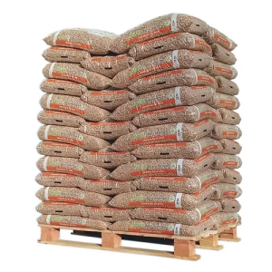Moulin Bois Énergie Pellets – Paletteneinheit mit 65 × 15-kg-Säcken, Produktansicht 1