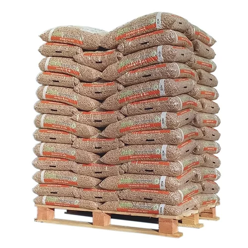 Moulin Bois Énergie Pellets – Paletteneinheit mit 65 × 15-kg-Säcken, Produktansicht 1