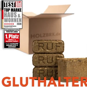 Rindenbriketts – 30 kg, Produktansicht 1