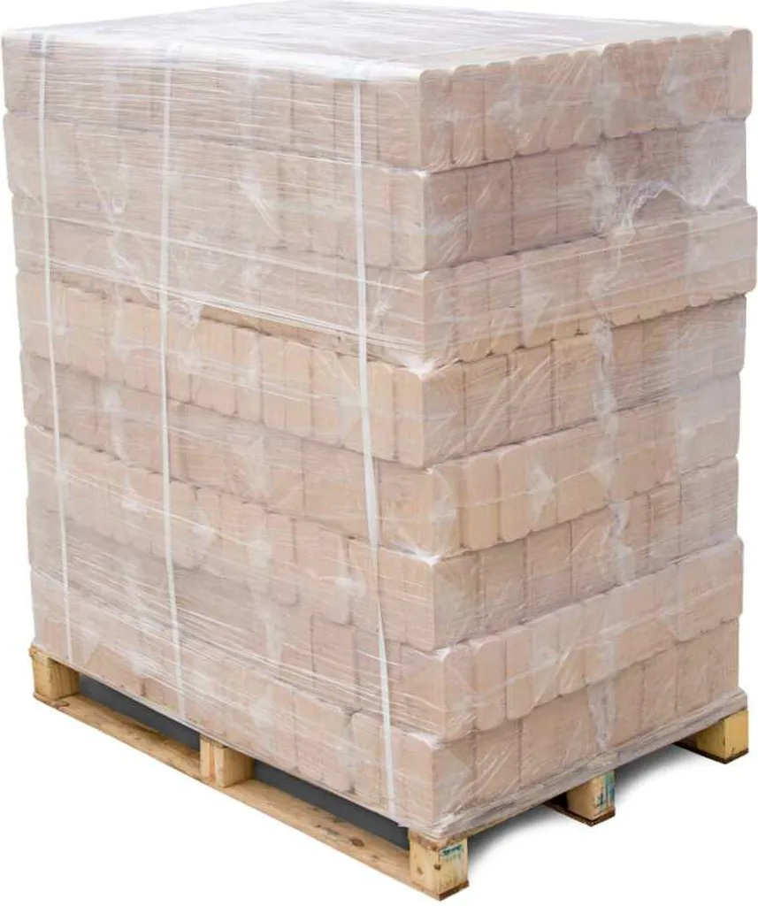 RUF Buchenholzbriketts – 96 × 10 kg, Gesamtgewicht 960 kg, Produktansicht 1
