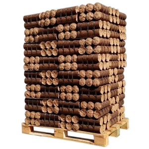 Speziell verdichtetes Holz für den Nachteinsatz – 960 kg Paletteneinheit, Produktansicht 1